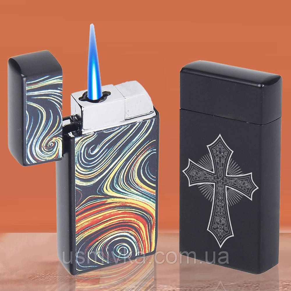 Запальничка форсунка + газ у подарунковому пакованні US-466U1, фото 1