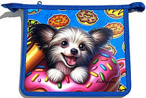 Папка на блискавці А-5+ шкільна 450мкм Bourgeois P0248-0259, фото 5