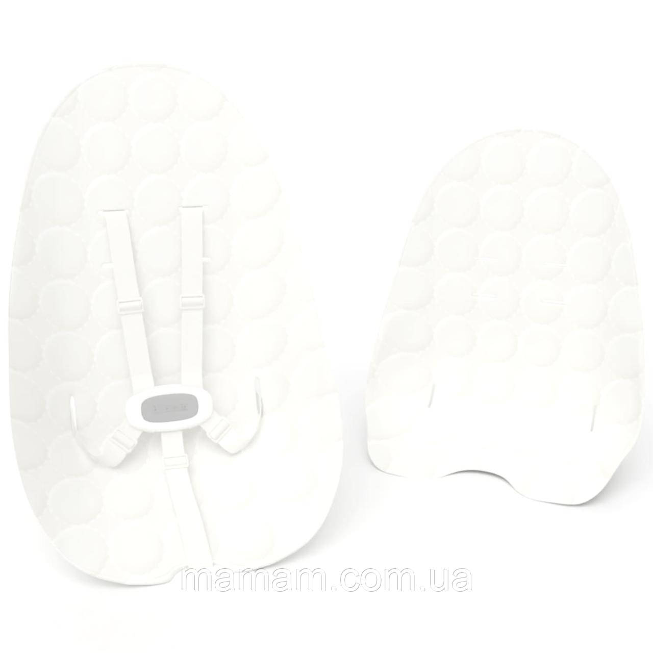 Вкладиші для стільчика Bloom Fresco Coconut White New, фото 1