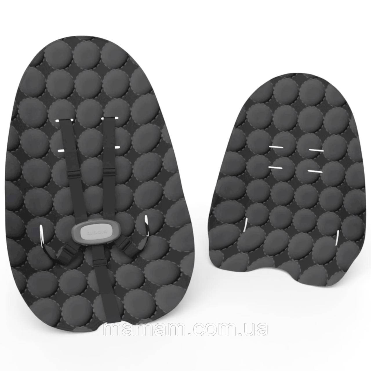 Вкладиші для стільчика Bloom Fresco Midnight Black New, фото 1