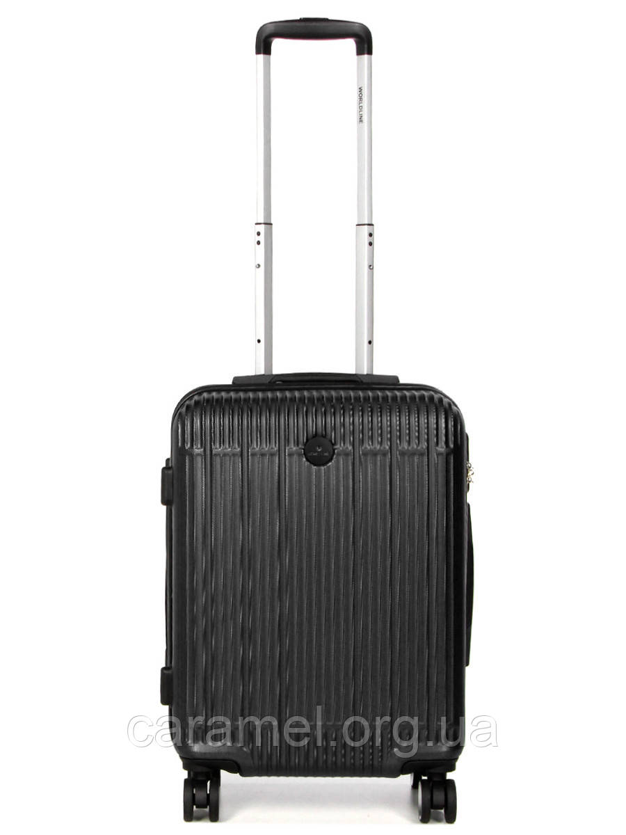 Валіза Франція мала S чорна 55x40x23см/40л/2.7кг/Worldline 630