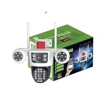 Камера відеоспостереження PTZ вулична камери WiFi (3L-V88-WIFI (V380PRO)) (4) (мигалка) // [400] (30 шт/ящ)