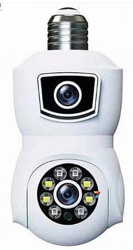 Камера відеоспостереження в патрон камери PTZ-Lamp E9 (2) (V380PRO) (// [101] (15.9кг)) // [204] (50 шт/ящ)