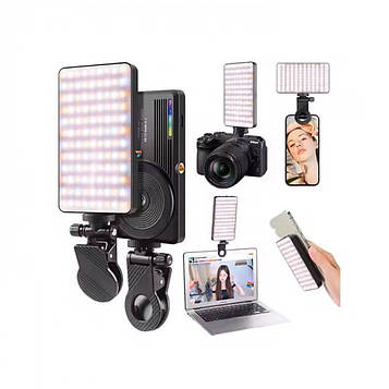 Накамерне відеосвітло LED RGB — M20