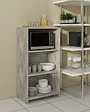 Стелаж для кухні. Стелаж для мікрохвильової печі. Стелаж до кімнати. Стелаж в офісі., фото 4