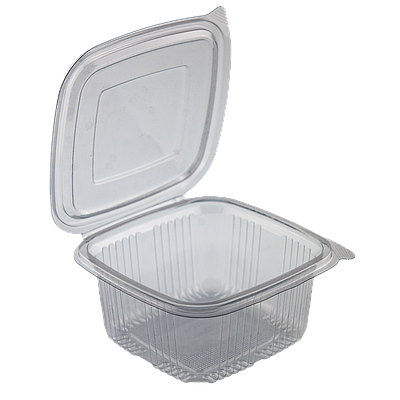 Контейнер пластиковий з кришкою 375мл (100шт)