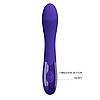 Вібратор для стимуляції точки G з 30 режимами вібрації Pretty Love Elemental-Youth Vibrator Blue, фото 8