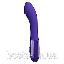 Вібратор для стимуляції точки G з 30 режимами вібрації Pretty Love Elemental-Youth Vibrator Blue, фото 3