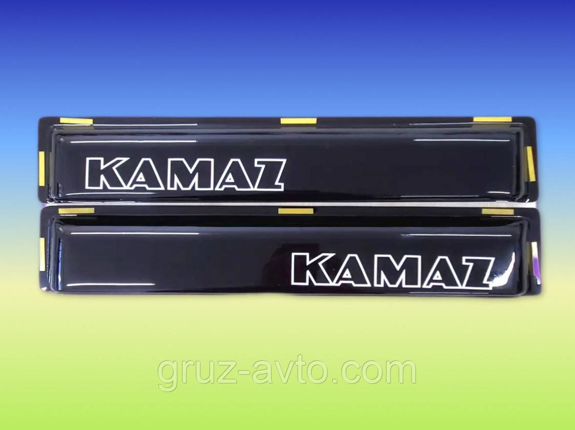 Дефлектор ветровик КАМАЗ чорний комплект-2 шт