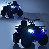 Квадроцикл дитячий Bambi M 4081EBLRS-18 р/к, 2х35W, фото 7