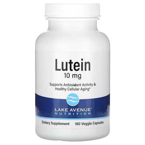 Лютеїн вітаміни Lake Avenue Nutrition Lutein 10 mg (180 капсул.), фото 1