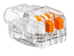 Клемa 2х-полюсна 400 В 24 А (2х0,2-2,5) OBO Bettermann, клема з'єднувальна, клемник самозатискний 2054450