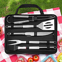 Набір для гриля із 5 предметів у кейсі (Набір для мангалу)