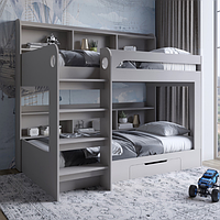 Ліжко двоярусне дитяче Майнкрафт Кашемір LION