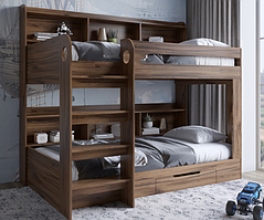 Ліжко двоярусне дитяче Майнкрафт Дуб Ліворно LION