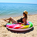 Дитячий надувний плотик для катання 58753 «Льодяник», 198-127-25 см, фото 2