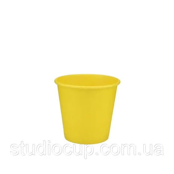 Стакан паперовий Yellow Cup 110 мл (50 шт/уп.)