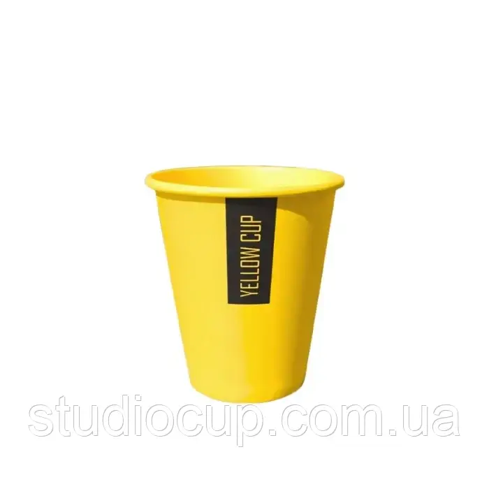 Стакан паперовий Yellow Cup 185 мл (50 шт/уп.) кр ST72