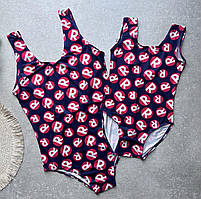 Комплект купальників для матусі та доньки