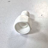 Фітінг 1/2 ВР - 1/4 Тр (прямий перехідник для систем фільтрації 1/2 дюйма Внутрішнє різьблення - 1/4 дюйма Трубка), фото 2