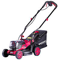Акумуляторна газонокосарка Worcraft CLM-S40Li з АКБ (2 шт 4А) і ЗП, 400 мм