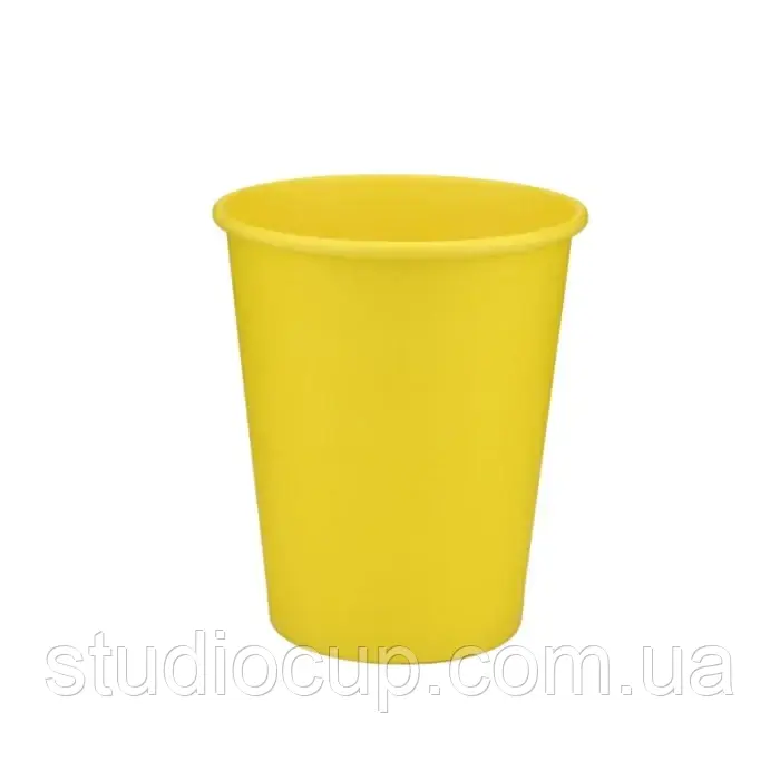 Стакан паперовий Yellow Cup 400 мл (50 шт/уп.) кр ST90, фото 1