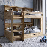 Ліжко двоярусне дитяче Майнкрафт Дуб Аппалачі LION