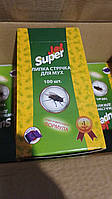 Липка стрічка від мух super jet Польща 100 шт./пач.