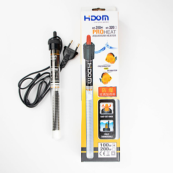 Нагрівач Hidom HT-310(100W) для акваріума 50-100л
