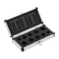 Торцеві головки до пошкоджених болтів і гайок з квадратним приводом (9-19 мм) 10 ел. Yato YT-060311