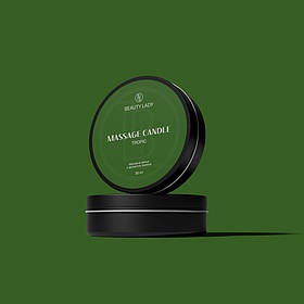 Масажна свічка Beauty Lady для Sра-процедур після манікюру - аромат Tropic, 30 грам