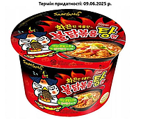Локшина швидкого приготування з куркою тушкований тип в стаканчику Stew Type Chicken flavor Big Bowl CUP SAMYUNG 120 г