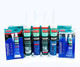 Силіконовий санітарний герметик прозорий FOXFIX D310 (310ml)