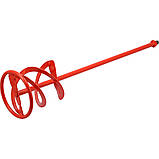 Міксер для будівельних сумішей спіральний оцинкований Ø=140x 600 мм кріплення гвинт. М14 Yato YT-55034, фото 2