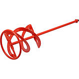 Міксер для будівельних сумішей спіральний оцинкований Ø=160x 600 мм кріплення гвинт. М14 Yato YT-55041, фото 4