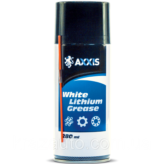 Мастило-спрей біле літієве 280ml.  G-2014A-280, фото 1
