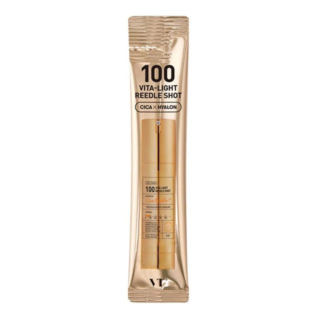 Вітамінна сироватка з мікроголками VT Cosmetics Vita-Light Reedle Shot 100 пробник 2 мл