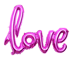 Гірлянда літери 010 КИТАЙ-КТ Love - фуксія (УП)