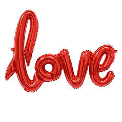 Гірлянда літери 011 КИТАЙ-КТ Love - червона (УП)