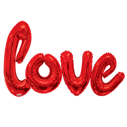 Гірлянда літери 053 KALEIDOSCOPE-КЛ Love 53" - червона (УП), фото 1