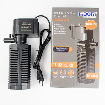 Фільтр занурювальний Hidom AP-1350L(18W) для акваріума до 200л