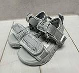 Дитячі босоніжки BBT LED легенькі з підсвічуванням сірі 23 14,5 см, фото 6