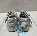 Дитячі босоніжки BBT LED легенькі з підсвічуванням сірі 23 14,5 см, фото 8