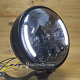 LED-фара МТЗ, ЮМЗ для ФГ-304/305 (ближній/дальній + поворот + ДХВ, 5.75 inch, 65 Вт), фото 5