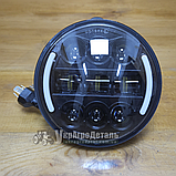 LED-фара МТЗ, ЮМЗ для ФГ-304/305 (ближній/дальній + поворот + ДХВ, 5.75 inch, 65 Вт), фото 3