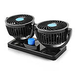 Автовентилятор салону Mitchell HX-T303 12V 4" c регулятором швидкості від прикурювача, фото 5