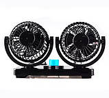 Автовентилятор салону Mitchell HX-T303 12V 4" c регулятором швидкості від прикурювача, фото 7