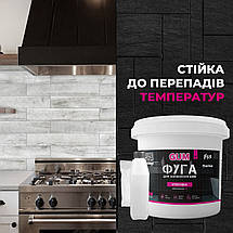 Епоксидна фуга GUM 3 кг блакитний, фото 6