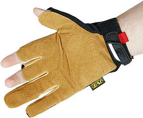 Рукавички Mechanix M-Pact Framer Leather Brown, фото 4