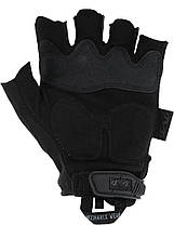 Рукавички Mechanix M-Pact Fingerless Black, фото 4
